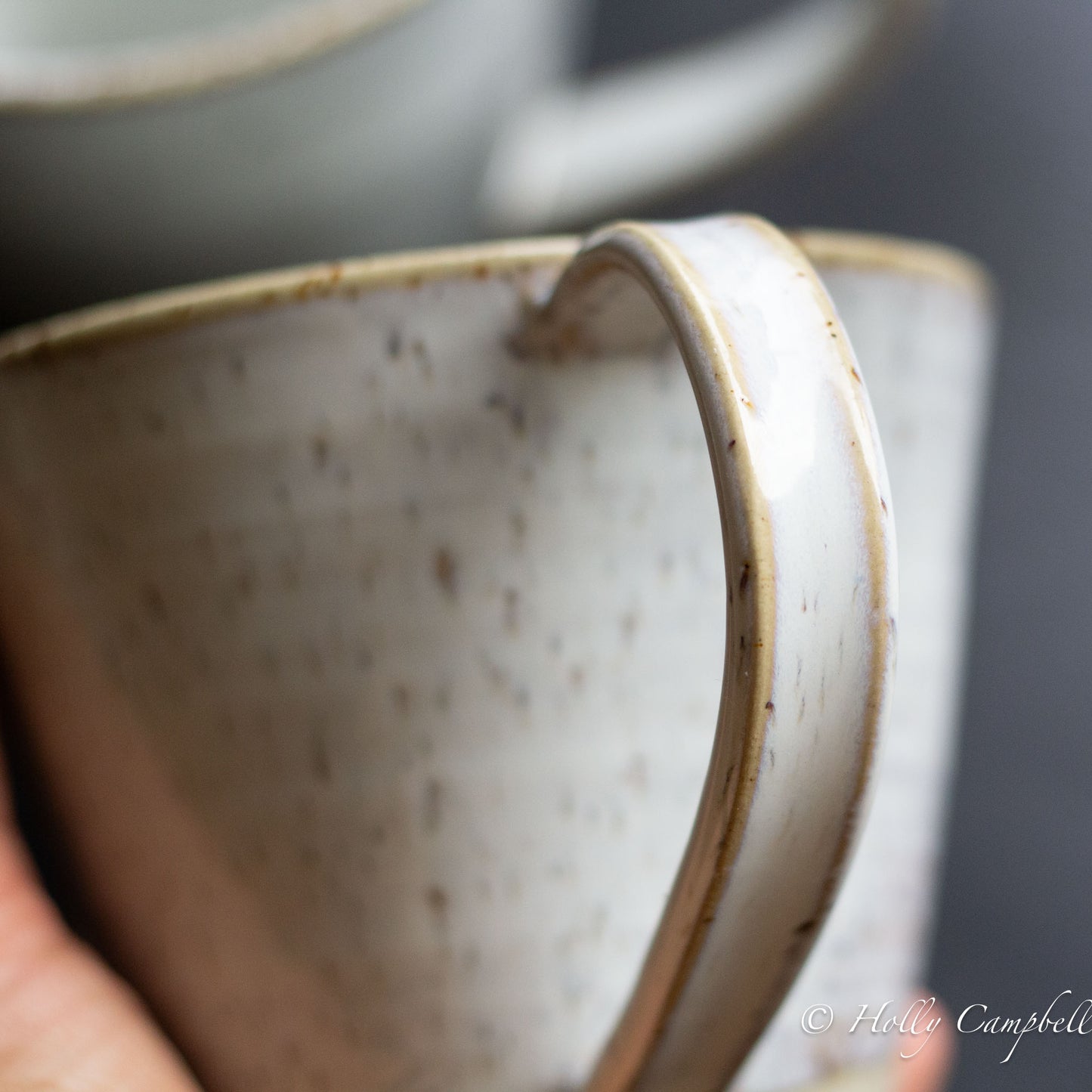EXTRA LARGE HANDMADE CERAMIC TEA CUP - STOCKHOLM