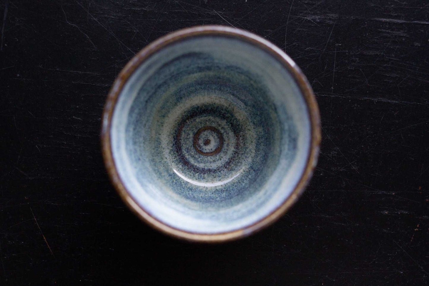 CERAMIC CUPS WITHOUT HANDLES - NORDIC BLUE - CONNECTION