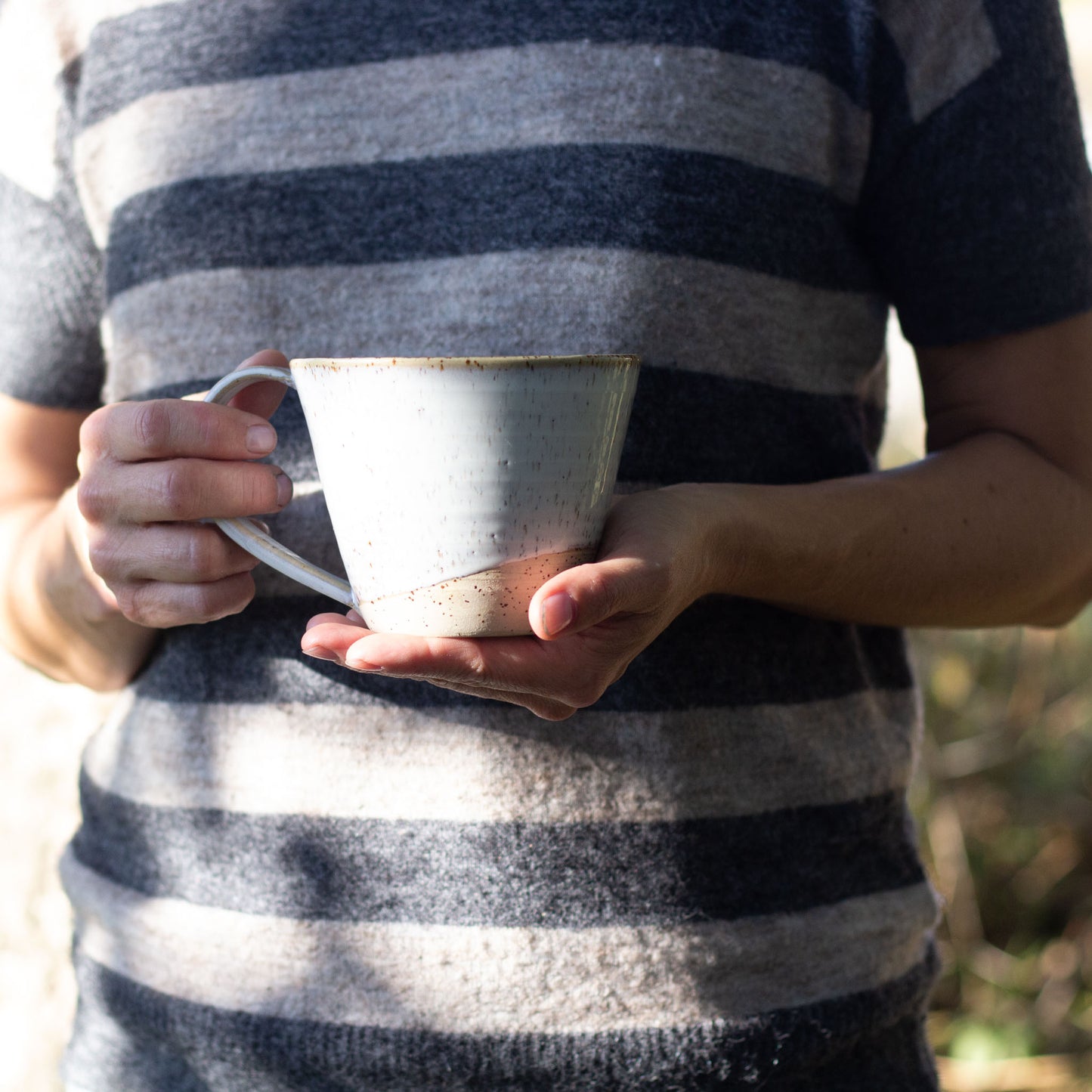 EXTRA LARGE HANDMADE CERAMIC TEA CUP - STOCKHOLM