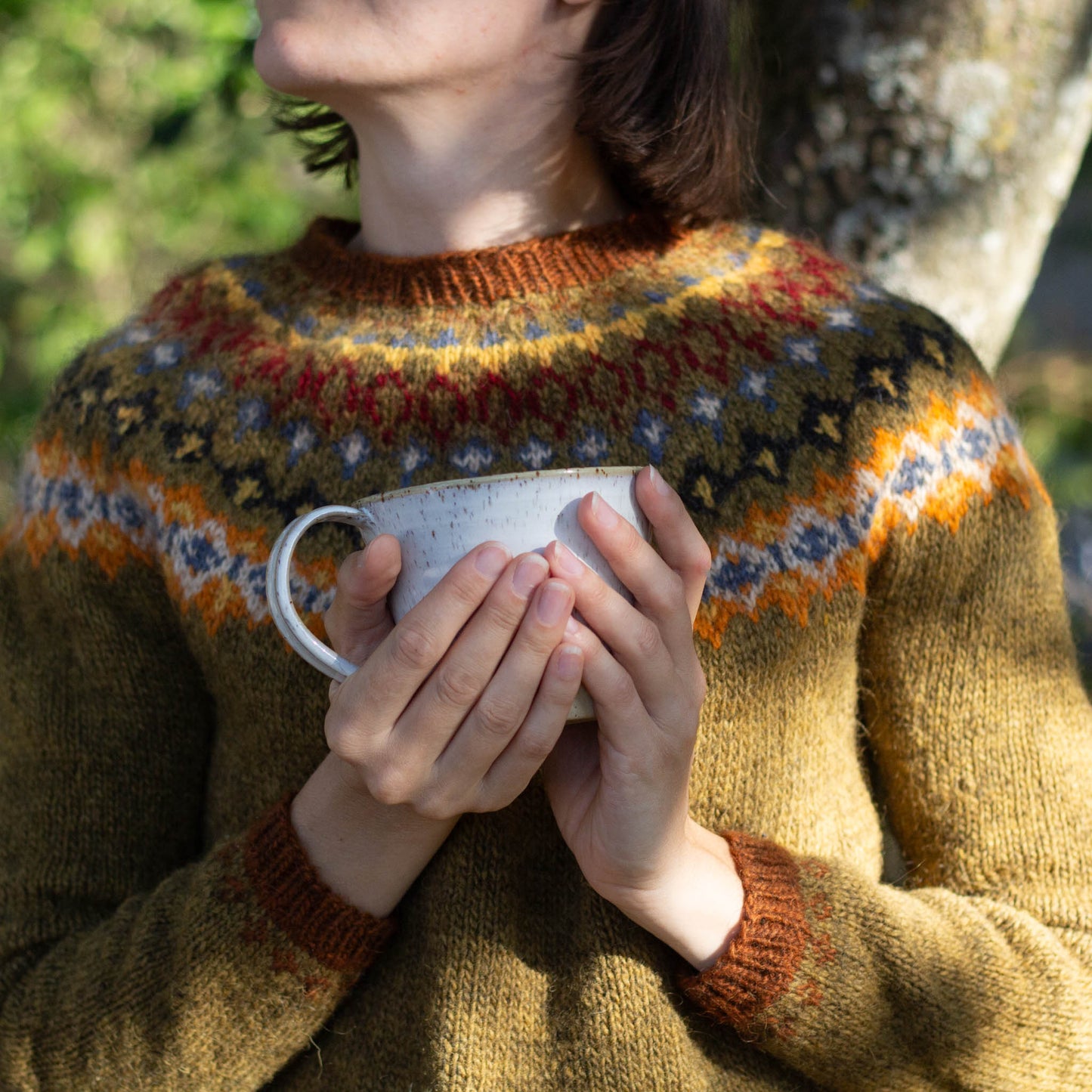 EXTRA LARGE HANDMADE CERAMIC TEA CUP - STOCKHOLM