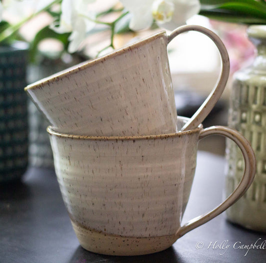 EXTRA LARGE HANDMADE CERAMIC TEA CUP - STOCKHOLM