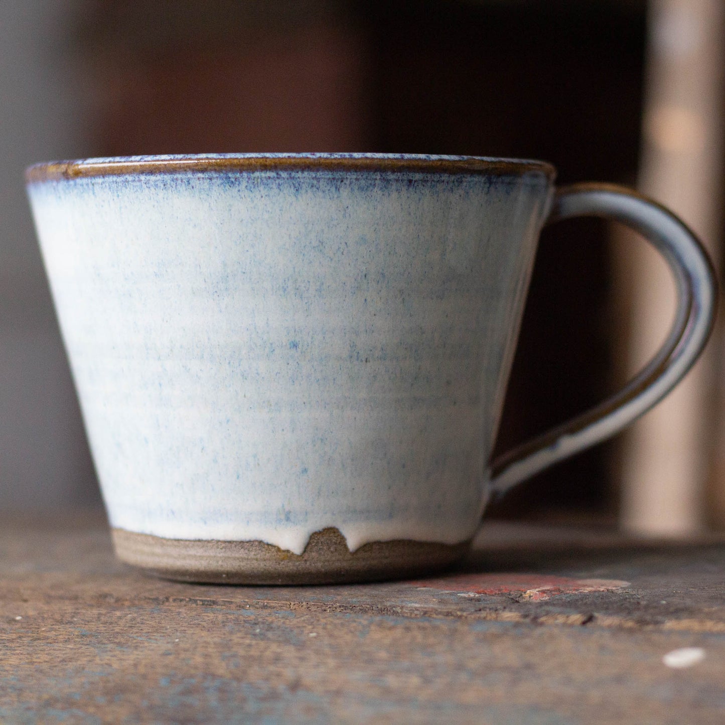 LARGE CERAMIC TEA CUPS - NORDIC BLUE - CONNECTION