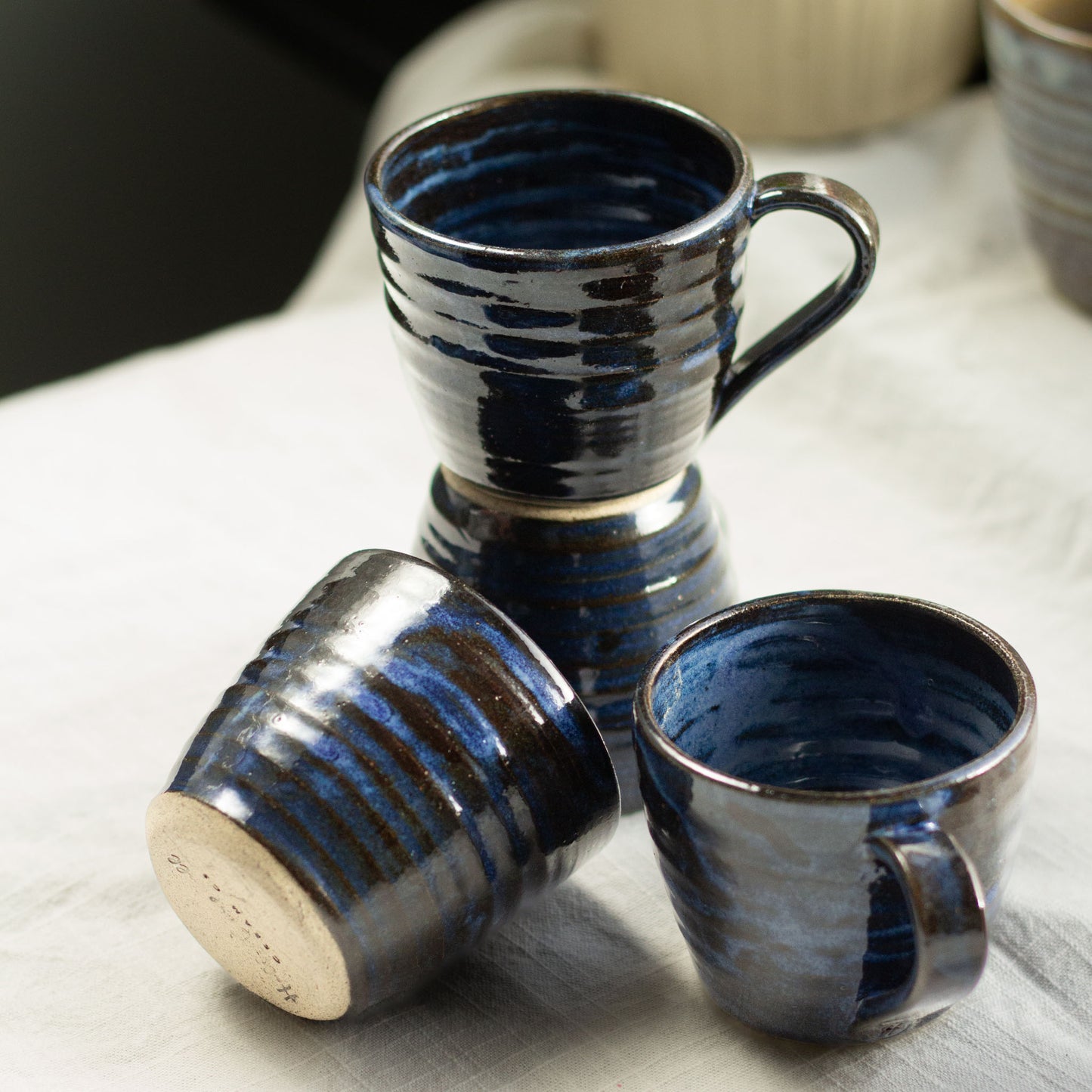RUSTIC COFFEE CUPS -NORTHERN LIGHT