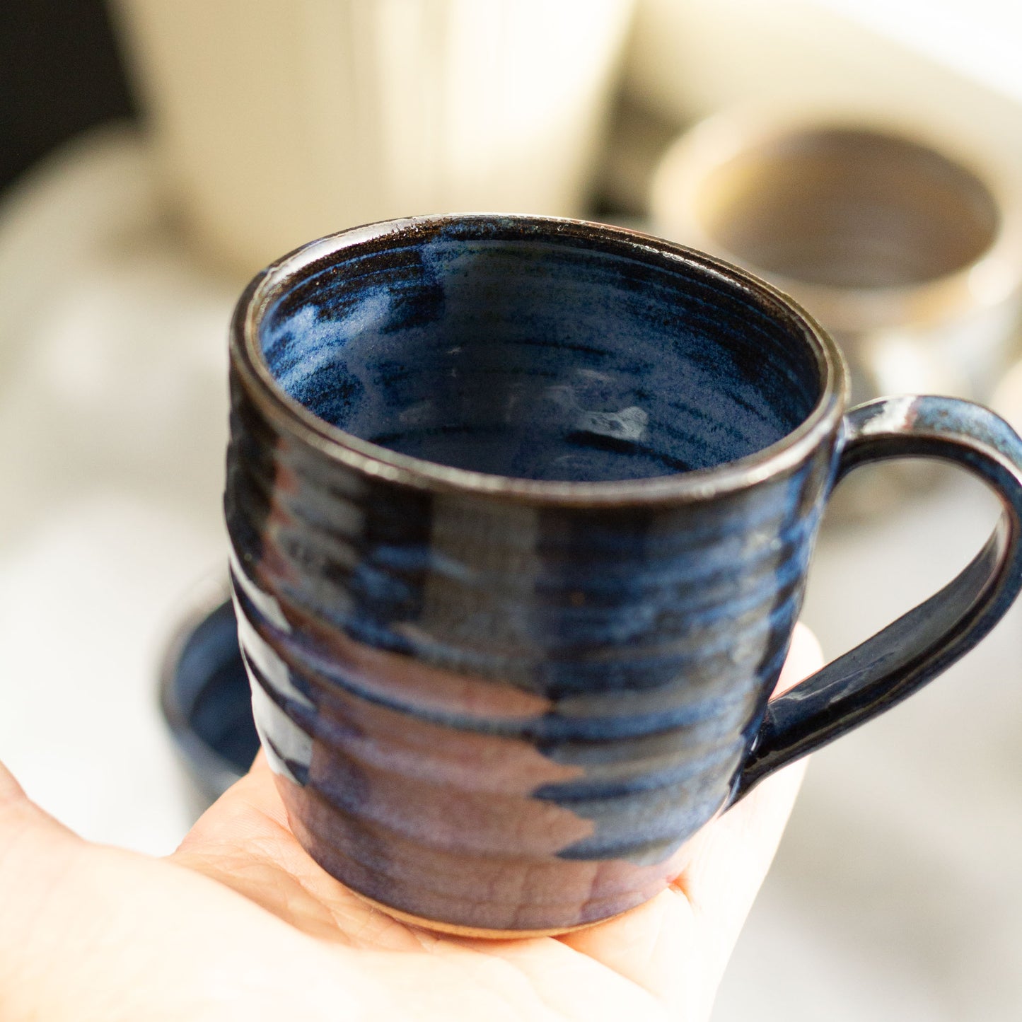 RUSTIC COFFEE CUPS -NORTHERN LIGHT
