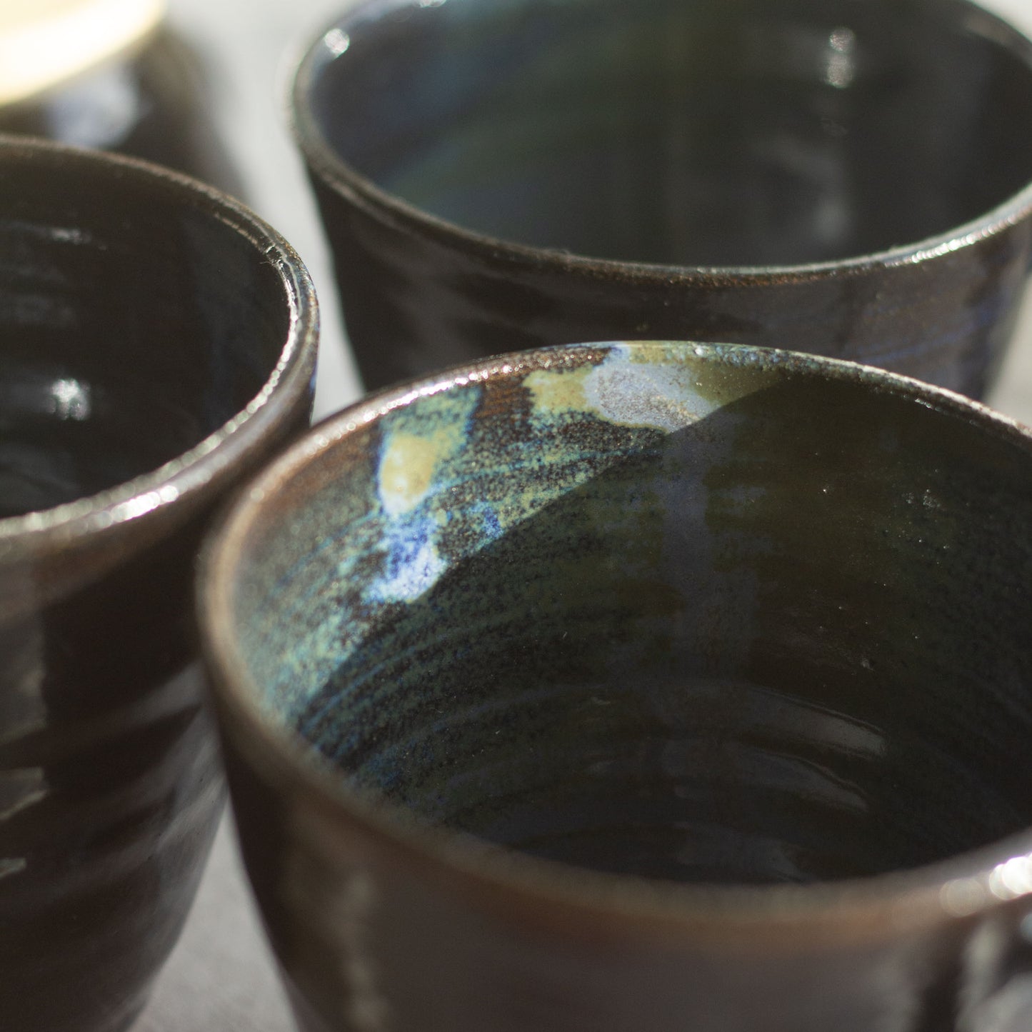 RUSTIC COFFEE CUPS -NORTHERN LIGHT